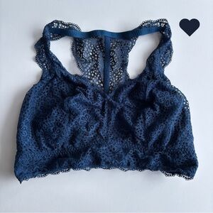 Cacique Lane Bryant 14/16 Indio Lace Racerback Bralette Lingerie